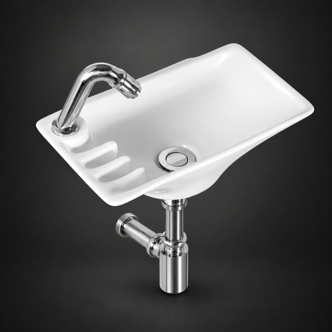AUDI Wall Hung Basin Wash Basin - My Home Studio